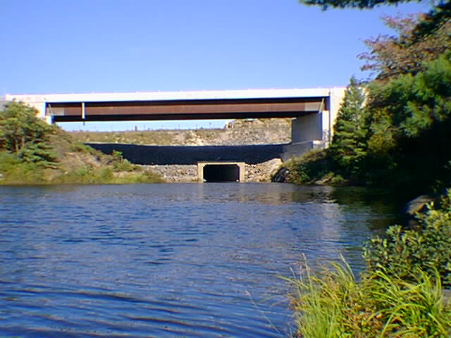 The tunnel under the old highway 69.