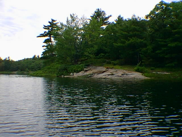 The northeast corner of Pikes Bay.